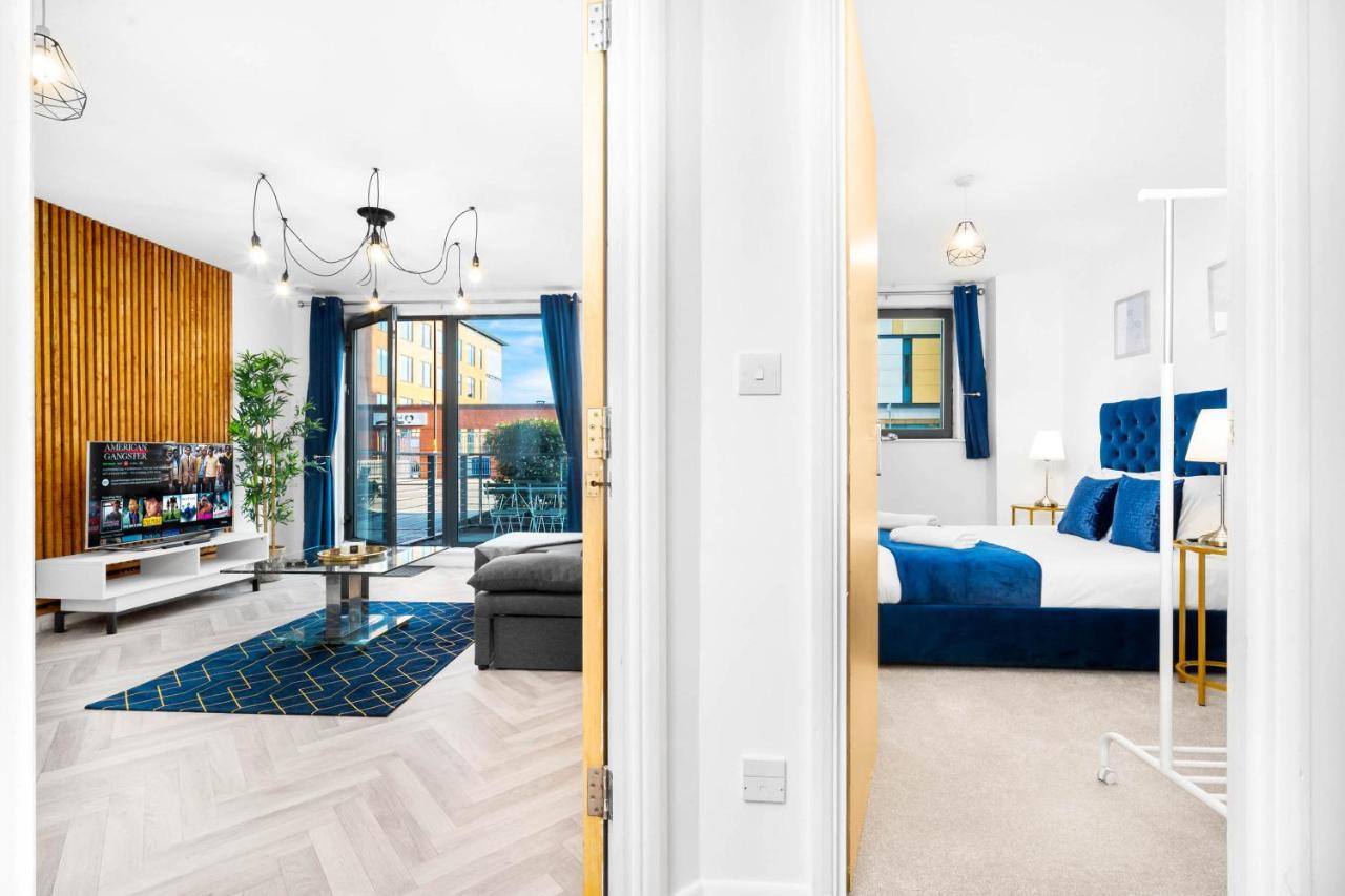 New Luxury City Centre Apartment By Azura Nights Birmingham Bagian luar foto