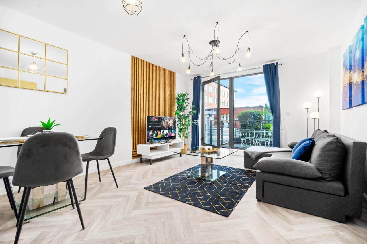 New Luxury City Centre Apartment By Azura Nights Birmingham Bagian luar foto